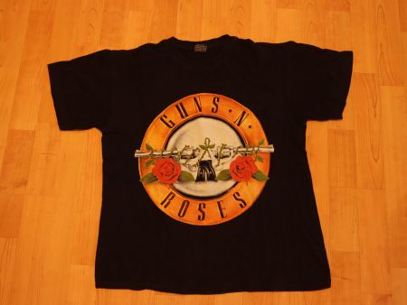 schwarzes Herren T-Shirt Guns n`Roses Grösse S-M